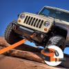 imageVEVOR Heavy Duty Tow Strap Recovery Kit 3 in x 30 ft MBS36000 lbs Tree Saver Winch Strap Triple Reinforced Loop ampamp Protective Sleeves ampamp Storage Bag 34quot DRing Shackles for Truck Jeep SUV ATV4 x 30