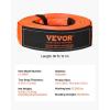 imageVEVOR Heavy Duty Tow Strap Recovery Kit 3 in x 30 ft MBS36000 lbs Tree Saver Winch Strap Triple Reinforced Loop ampamp Protective Sleeves ampamp Storage Bag 34quot DRing Shackles for Truck Jeep SUV ATV3 x 30