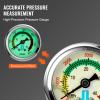 imageVEVOR High Pressure Hand Pump 3 Stage Airgun PCP Filling Stirrup Pump 30MPA Black