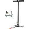 imageVEVOR High Pressure Hand Pump 3 Stage Airgun PCP Filling Stirrup Pump 30MPA Black