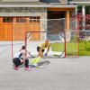 imageVEVOR Hockey Goal with Backstop and Targets Street Steel Hockey Net 72quot Pro Hockey Training Goal Set Portable Indoor Outdoor Hockey Goal with Net Easy Assemble WhiteRed