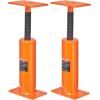 imageVEVOR House Floor Jack 54quot150quot Height Range 11200 lbs Max Load Capacity Adjustable Support Beam Basement Jack Post Pole for Leveling Lift Support Steel Telescoping Jack for Temporary Support12162PCS