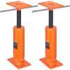 imageVEVOR House Floor Jack 54quot150quot Height Range 11200 lbs Max Load Capacity Adjustable Support Beam Basement Jack Post Pole for Leveling Lift Support Steel Telescoping Jack for Temporary Support12162PCS