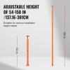 imageVEVOR House Floor Jack 54quot150quot Height Range 11200 lbs Max Load Capacity Adjustable Support Beam Basement Jack Post Pole for Leveling Lift Support Steel Telescoping Jack for Temporary Support54150
