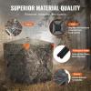 imageVEVOR Hunting BlindSee Through Ground Blinds with Carrying Bag 360 Degree Portable Camouflage TentDurable Concealed Shelter with Silent Side Door and Window for Turkey and Deer23 Person270See Through 