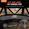 imageVEVOR Hunting BlindSee Through Ground Blinds with Carrying Bag 360 Degree Portable Camouflage TentDurable Concealed Shelter with Silent Side Door and Window for Turkey and Deer23 Person