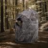 imageVEVOR Hunting BlindSee Through Ground Blinds with Carrying Bag 360 Degree Portable Camouflage TentDurable Concealed Shelter with Silent Side Door and Window for Turkey and DeerSingle Person