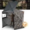 imageVEVOR Hunting BlindSee Through Ground Blinds with Carrying Bag 360 Degree Portable Camouflage TentDurable Concealed Shelter with Silent Side Door and Window for Turkey and Deer67 Person288 See Through 