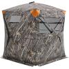 imageVEVOR Hunting BlindSee Through Ground Blinds with Carrying Bag 360 Degree Portable Camouflage TentDurable Concealed Shelter with Silent Side Door and Window for Turkey and Deer12 Person270See Through 