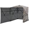 imageVEVOR Hunting BlindSee Through Ground Blinds with Carrying Bag 360 Degree Portable Camouflage TentDurable Concealed Shelter with Silent Side Door and Window for Turkey and Deer23 Person360 See Through 