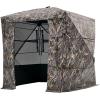 imageVEVOR Hunting BlindSee Through Ground Blinds with Carrying Bag 360 Degree Portable Camouflage TentDurable Concealed Shelter with Silent Side Door and Window for Turkey and Deer45 Person270 See Through H79