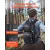 imageVEVOR Hydration Backpack Insulated Hydration Pack Backpack with Water Bladder Hiking Water Backpack with Storage for Men Women Hydro Water Daypack for Hiking Running Cycling CampingBLK 25L2L