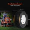 imageVEVOR Lawn Mower Tires 16x658 in Tubeless Tractor Tires with Rim 2 Pack Tire ampamp Wheel 3 in Offset Hub Turf Pneumatic Tires 34 in Bushing Size 16 PCS Adapters for Riding Mower Lawn TractorTubeless with Rim