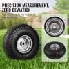 imageVEVOR Lawn Mower Tires with Rim 20x88quot Tubeless Tractor Tires 2Pack Tire and Wheel Assembly STurf Pneumatic Tires with 35quot Offset Hub and 34quot Bushing Size for Riding Mowers Lawn TractorsTube with Rim Centered Hub