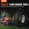imageVEVOR Lawn Mower Tires with Rim 20x88quot Tubeless Tractor Tires 2Pack Tire and Wheel Assembly STurf Pneumatic Tires with 35quot Offset Hub and 34quot Bushing Size for Riding Mowers Lawn TractorsTubeless with Rim