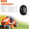 imageVEVOR Lawn Mower Tires with Rim 20x88quot Tubeless Tractor Tires 2Pack Tire and Wheel Assembly STurf Pneumatic Tires with 35quot Offset Hub and 34quot Bushing Size for Riding Mowers Lawn TractorsTube with Rim Centered Hub