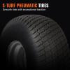 imageVEVOR Lawn Mower Tires with Rim 20x88quot Tubeless Tractor Tires 2Pack Tire and Wheel Assembly STurf Pneumatic Tires with 35quot Offset Hub and 34quot Bushing Size for Riding Mowers Lawn TractorsTubeless with Rim