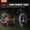 imageVEVOR Lawn Mower Tires with Rim 20x88quot Tubeless Tractor Tires 2Pack Tire and Wheel Assembly STurf Pneumatic Tires with 35quot Offset Hub and 34quot Bushing Size for Riding Mowers Lawn TractorsFlat Free with Rim