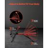 imageVEVOR MultiFunctional Weight Bench for Full Body Workout Roman Chair Hyperextension Bench 330 lbs Adjustable ampamp Foldable Equipment for Back Arm Core Ab Workout Sit Up Exercise Machine for Home Gym