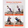 imageVEVOR MultiFunctional Weight Bench for Full Body Workout Roman Chair Hyperextension Bench 330 lbs Adjustable ampamp Foldable Equipment for Back Arm Core Ab Workout Sit Up Exercise Machine for Home Gym