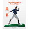 imageVEVOR Pitching Mound Baseball Game Mound IndoorOutdoor Pitching Practice and Training Equipment Softball Pitching Aids with Antifade Turf and Pitching RubberGreen