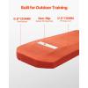 imageVEVOR Pitching Mound Baseball Game Mound IndoorOutdoor Pitching Practice and Training Equipment Softball Pitching Aids with Antifade Turf and Pitching RubberRed