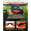 imageVEVOR Pitching Mound Baseball Game Mound IndoorOutdoor Pitching Practice and Training Equipment Softball Pitching Aids with Antifade Turf and Pitching RubberRed