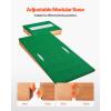 imageVEVOR Pitching Mound Baseball Game Mound IndoorOutdoor Pitching Practice and Training Equipment Softball Pitching Aids with Antifade Turf and Pitching RubberGreen