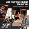 imageVEVOR Plyometric Jump Box 18 Inch Plyo Box Steel Plyometric Platform and Jumping Agility Box AntiSlip Fitness Exercise Step Up Box for Home Gym Training Conditioning Strength TrainingRed