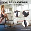 imageVEVOR Plyometric Jump Box 18 Inch Plyo Box Steel Plyometric Platform and Jumping Agility Box AntiSlip Fitness Exercise Step Up Box for Home Gym Training Conditioning Strength TrainingBlack