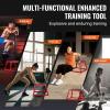 imageVEVOR Plyometric Jump Box 18 Inch Plyo Box Steel Plyometric Platform and Jumping Agility Box AntiSlip Fitness Exercise Step Up Box for Home Gym Training Conditioning Strength TrainingRed