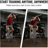 imageVEVOR Plyometric Jump Box 18 Inch Plyo Box Steel Plyometric Platform and Jumping Agility Box AntiSlip Fitness Exercise Step Up Box for Home Gym Training Conditioning Strength TrainingBlack