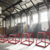 imageVEVOR Plyometric Jump Box 18 Inch Plyo Box Steel Plyometric Platform and Jumping Agility Box AntiSlip Fitness Exercise Step Up Box for Home Gym Training Conditioning Strength TrainingRed