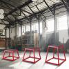 imageVEVOR Plyometric Jump Box 18 Inch Plyo Box Steel Plyometric Platform and Jumping Agility Box AntiSlip Fitness Exercise Step Up Box for Home Gym Training Conditioning Strength TrainingRed
