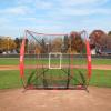 imageVEVOR Portable Baseball Softball Practice Net  7x7ft Replacement Net with Strike Zone Net Only Bow Frame Not Included