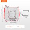imageVEVOR Portable Baseball Softball Practice Net  7x7ft Replacement Net with Strike Zone Net Only Bow Frame Not Included