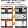 imageVEVOR Portable Pickleball Net System 22FT Regulation Size NetPickleball Net Set with Paddles