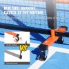 imageVEVOR Portable Pickleball Net System 22FT Regulation Size NetPickleball Net Set with Wheels