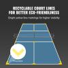 imageVEVOR Portable Pickleball Net System 22FT Regulation Size NetPickleball Net Set with Wheels and Paddles
