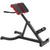 imageVEVOR Roman Chair Hyperextension Bench 300 lbs Adjustable Extension Machine MultiFunction Exercise Equipment for Glute Hamstring Lower Back and Ab Workout Fitness Weight Bench for Home Gym