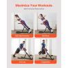 imageVEVOR Roman Chair Hyperextension Bench 300 lbs Adjustable Extension Machine MultiFunction Exercise Equipment for Glute Hamstring Lower Back and Ab Workout Fitness Weight Bench for Home Gym
