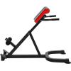 imageVEVOR Roman Chair Hyperextension Bench 300 lbs Adjustable Extension Machine MultiFunction Exercise Equipment for Glute Hamstring Lower Back and Ab Workout Fitness Weight Bench for Home Gym