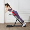 imageVEVOR Roman Chair Hyperextension Bench 300 lbs Adjustable Extension Machine MultiFunction Exercise Equipment for Glute Hamstring Lower Back and Ab Workout Fitness Weight Bench for Home Gym