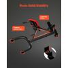 imageVEVOR Roman Chair Hyperextension Bench 300 lbs Adjustable Extension Machine MultiFunction Exercise Equipment for Glute Hamstring Lower Back and Ab Workout Fitness Weight Bench for Home Gym