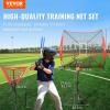 imageVEVOR Softball Practice Net Portable Baseball Training Net for Hitting Batting Catching Pitching  Backstop Equipment with Bow Frame Carry Bag Strike Zone Batting Tee7X7FT Set 2