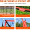 imageVEVOR Softball Practice Net Portable Baseball Training Net for Hitting Batting Catching Pitching  Backstop Equipment with Bow Frame Carry Bag Strike Zone Batting Tee7X7FT Set 1