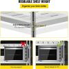 imageVEVOR Storage Shelf 4Tier Stainless Steel Shelving Storage Shelving Unit 709 x 177 x 591 Inch Heavy Duty Storage Rack Shelving 1320 Lbs Total Capacity with Adjustable Height4Tier 59x18x61
