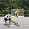 imageVEVOR Street Hockey Net Indoor Outdoor Steel Hockey Goal Official Regulation Pro Hockey Training Goal Set Portable Hockey Goal with Net Easy Assemble 72quot x 48quot WhiteRed72 x 48
