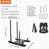 imageVEVOR Weight Training Pull Sled Fitness Strength Speed Training Sled Steel Power Sled Workout Equipment for Athletic Exercise and Speed ImprovementB500 NM