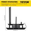 imageVEVOR Weight Training Pull Sled Fitness Strength Speed Training Sled Steel Power Sled Workout Equipment for Athletic Exercise and Speed ImprovementB500